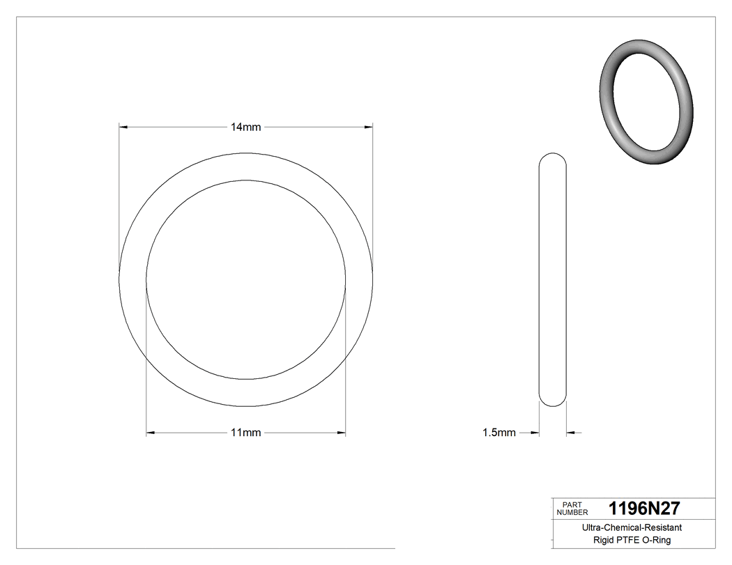 Technical drawing - 1196N27